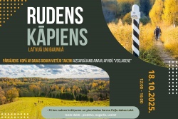 Pārgājiens "RUDENS KĀPIENS" Alūksnes TIC